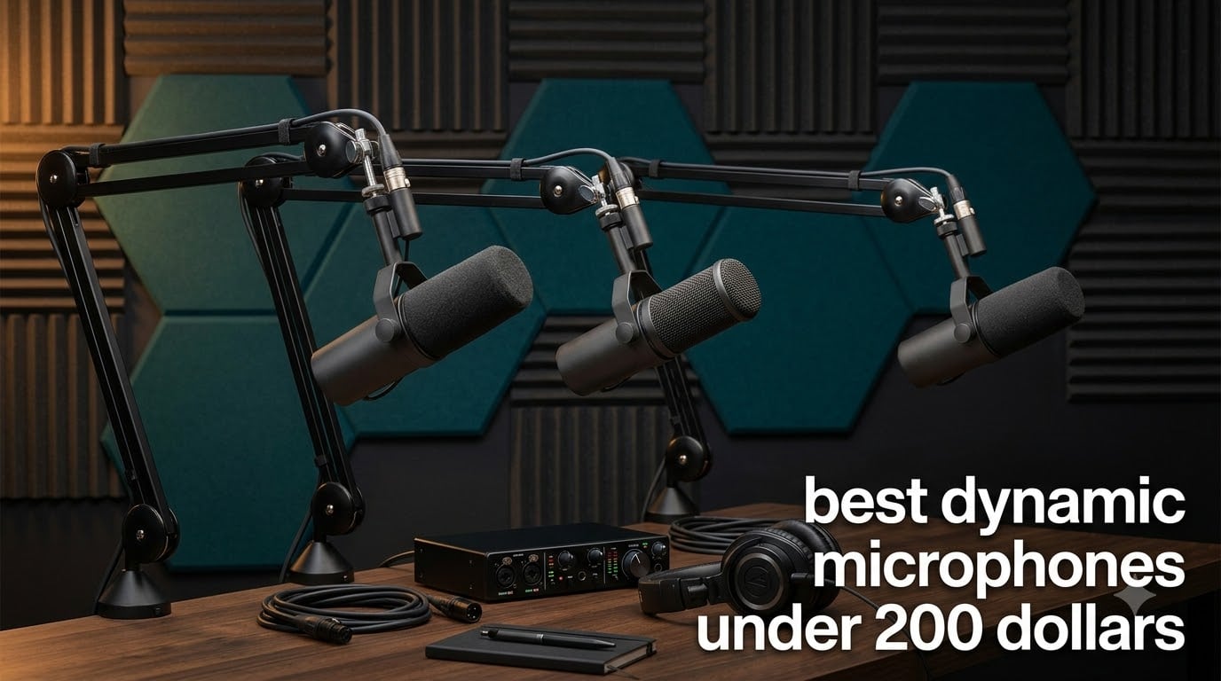 best dynamic microphones under 200 dollars