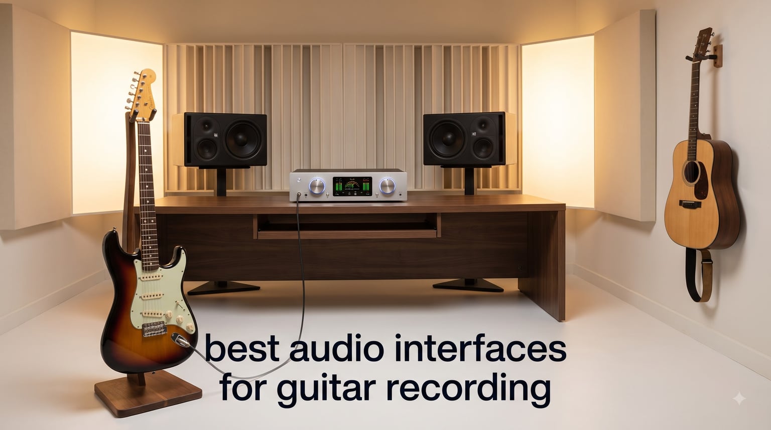 best audio interfaces for guitar recording
