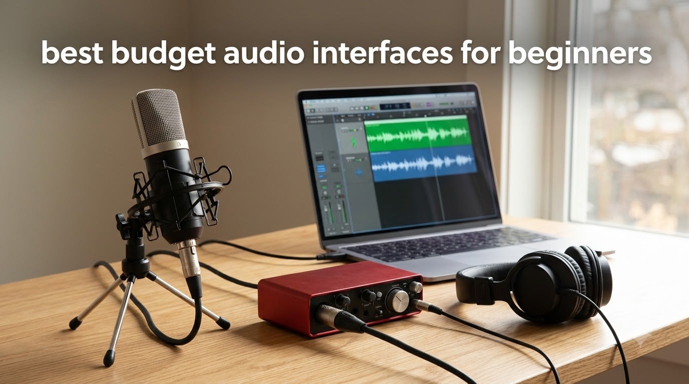 best budget audio interfaces for beginners