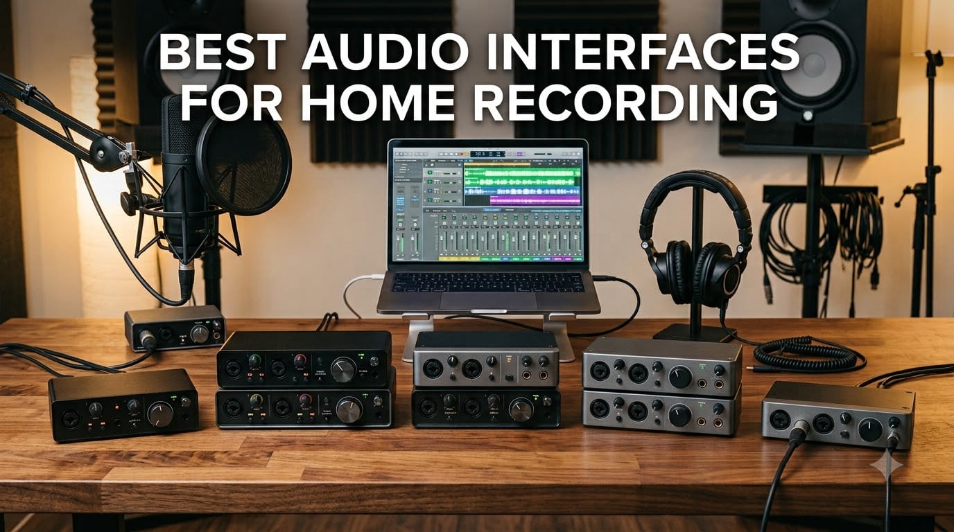 best audio interfaces for home recording