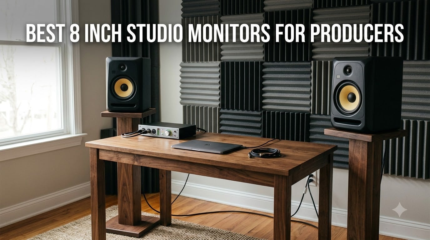 best 8 inch studio monitors for producers