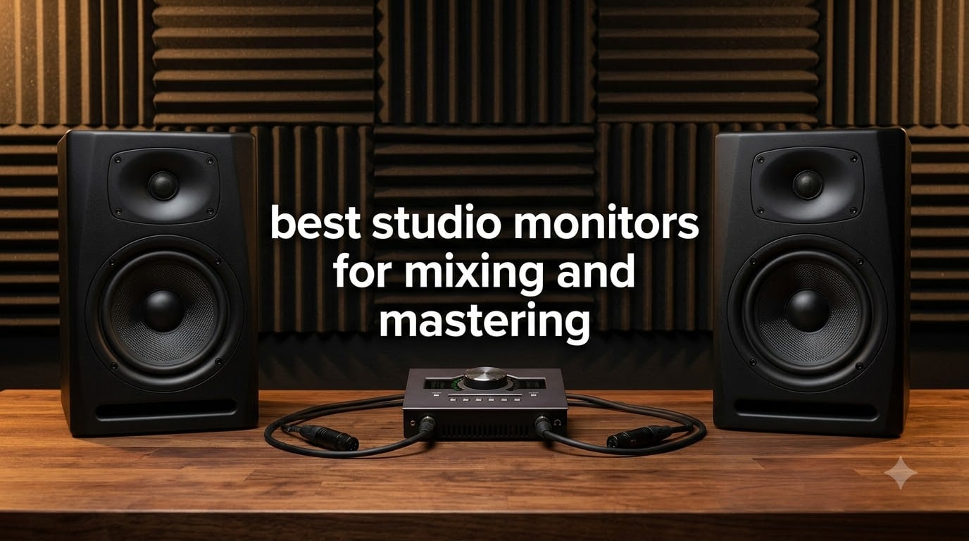 best studio monitors for mixing and mastering