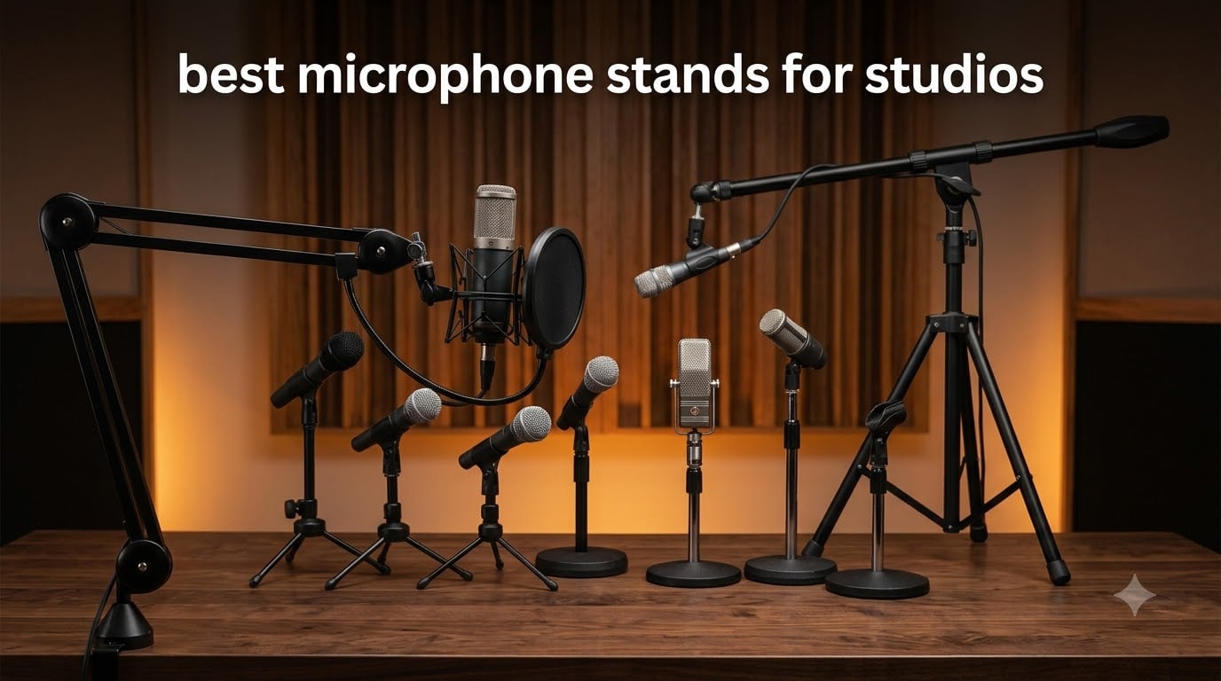 best microphone stands for studios