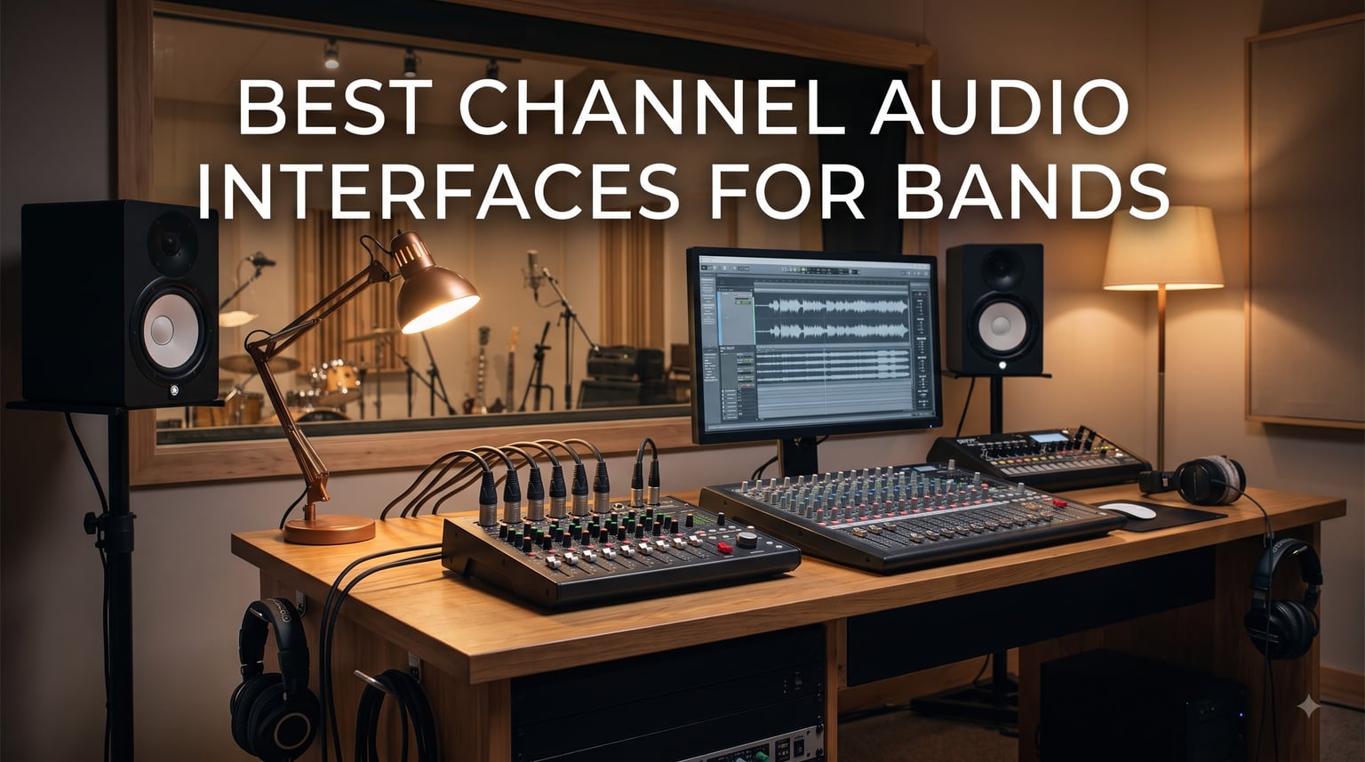 best 8 channel audio interfaces for bands