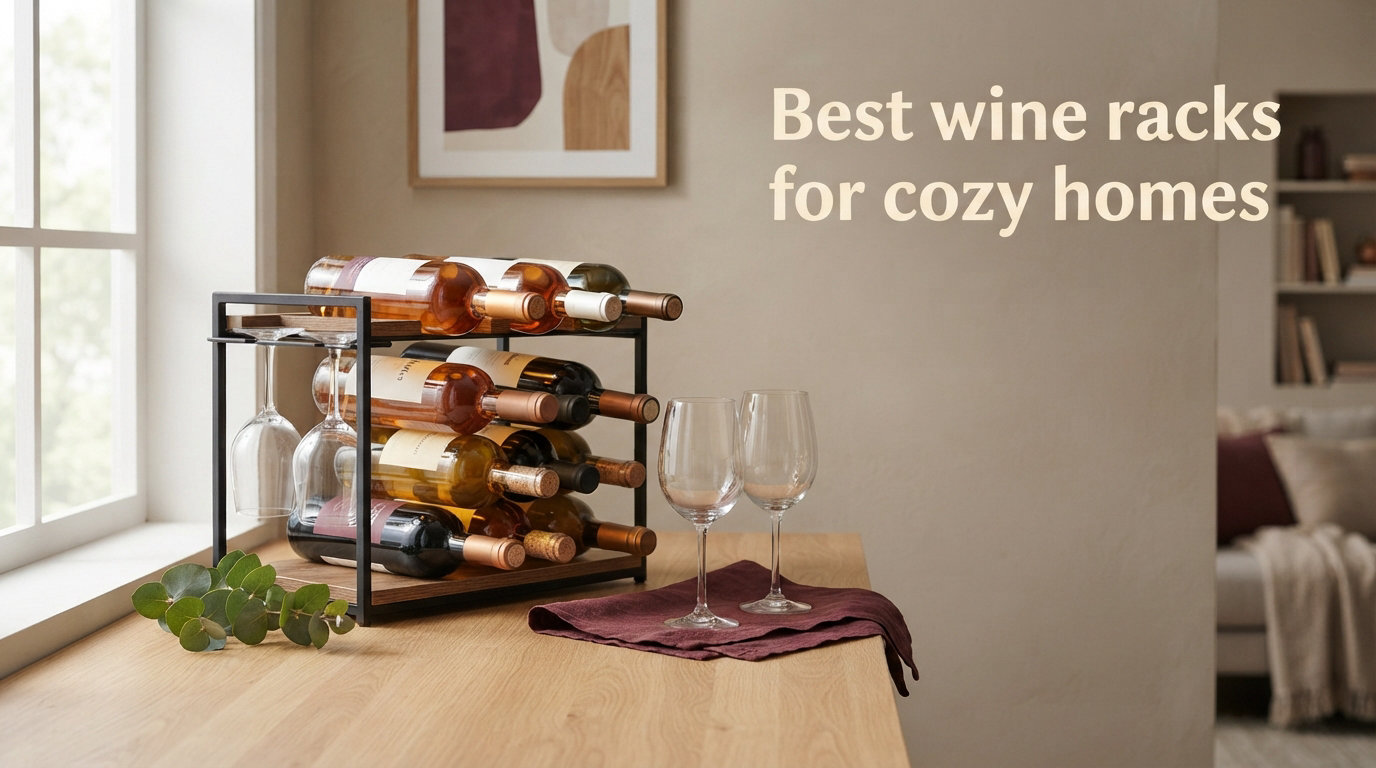 Best wine racks for cozy homes