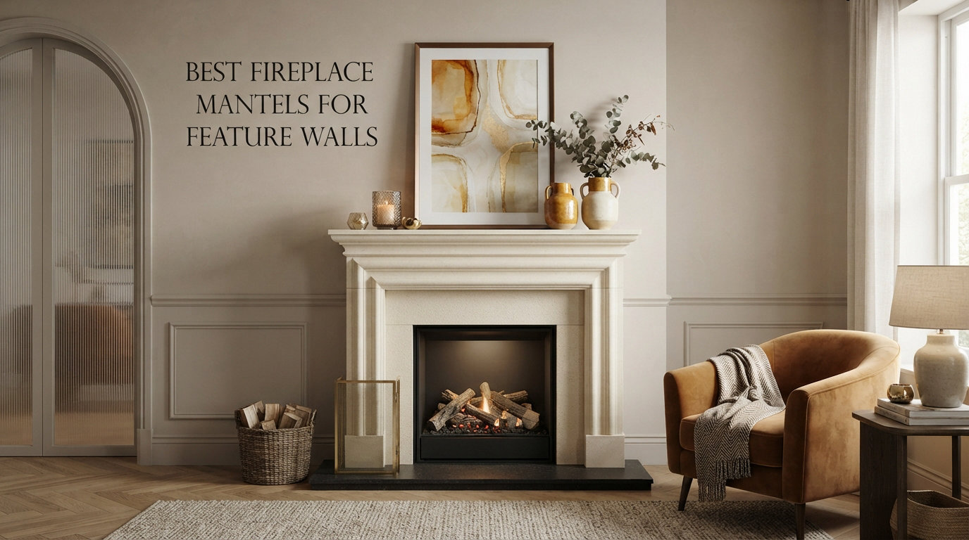 Best fireplace mantels for feature walls