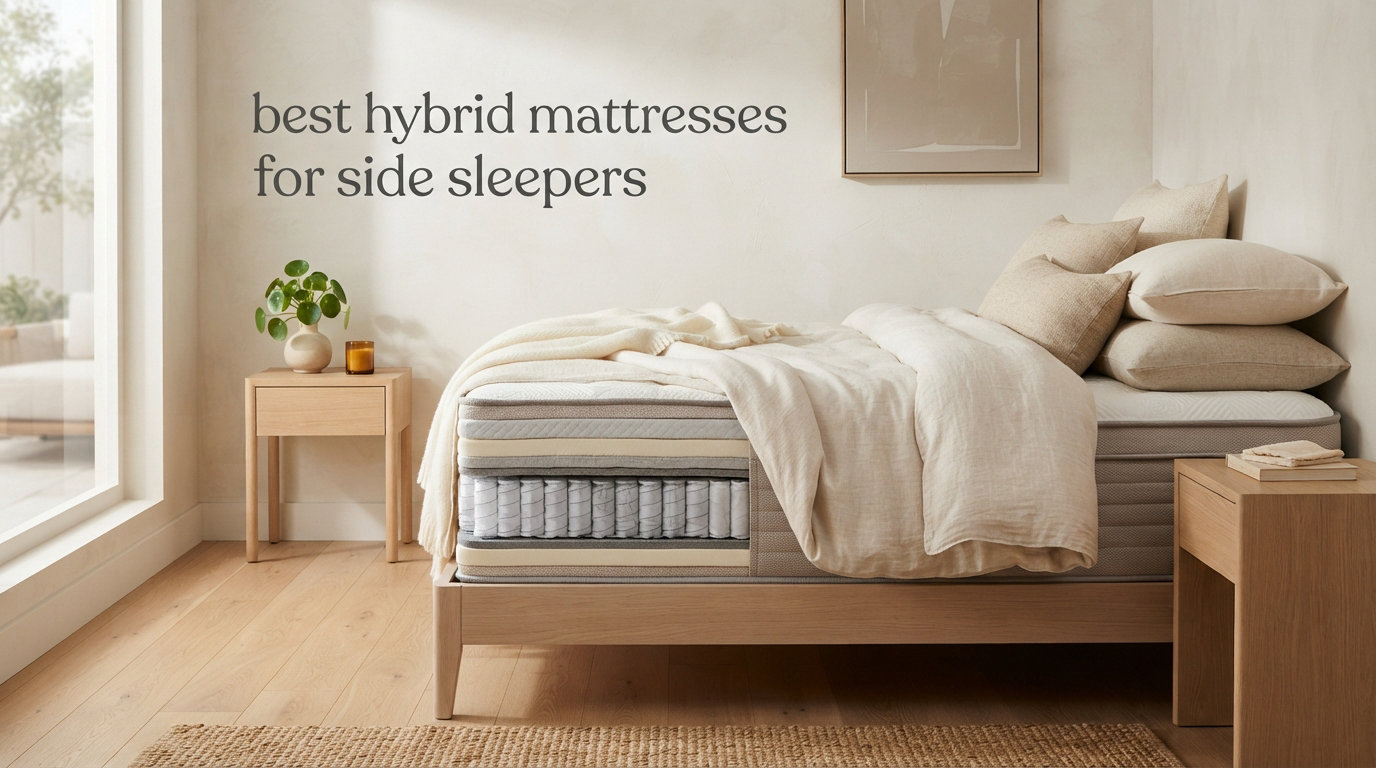 best hybrid mattresses for side sleepers