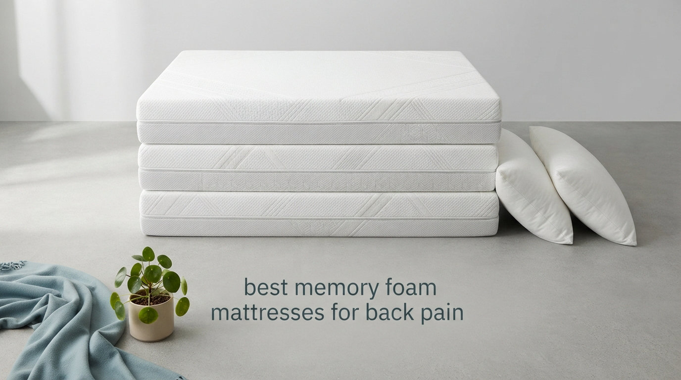 best memory foam mattresses for back pain