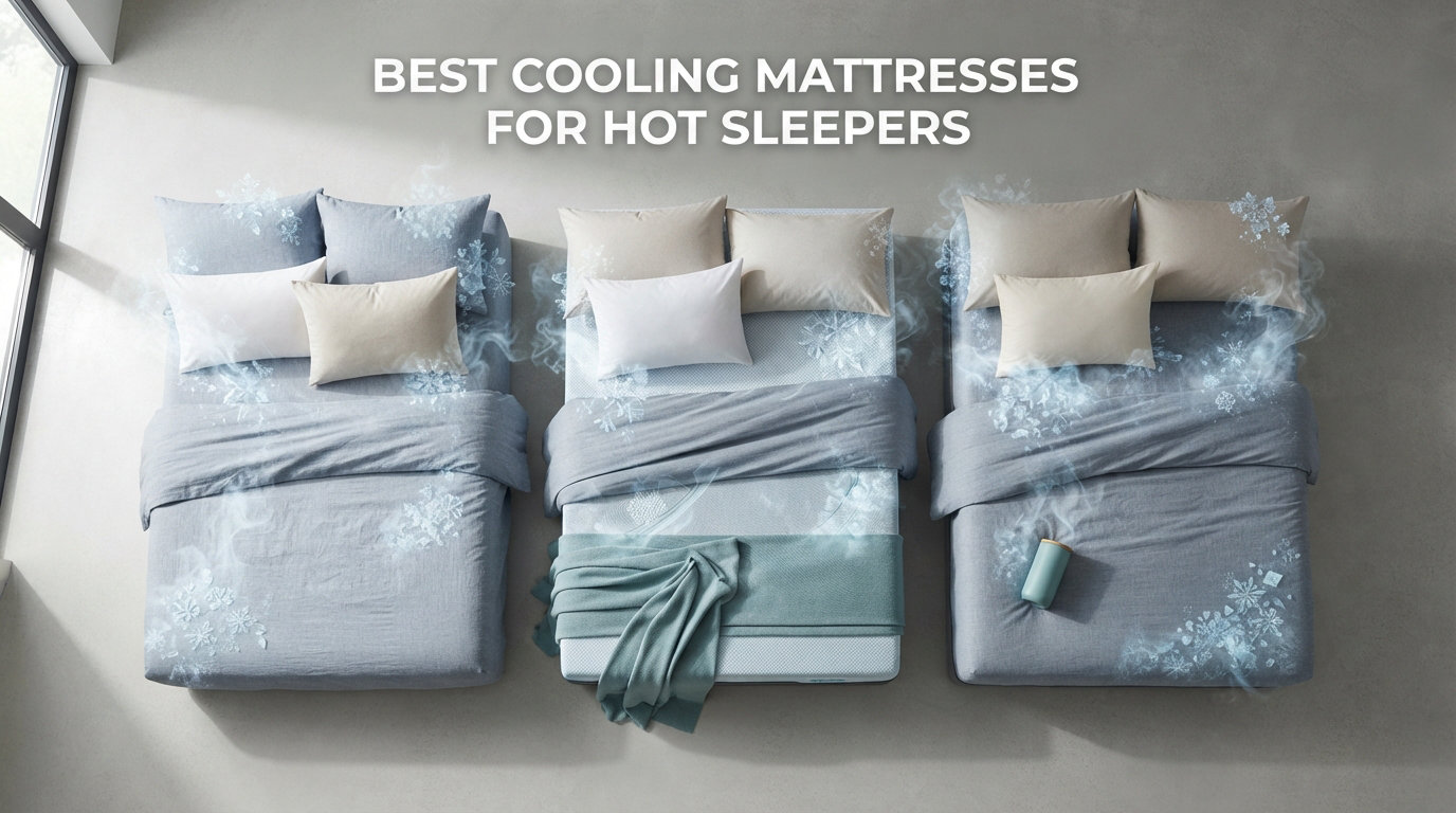 best cooling mattresses for hot sleepers