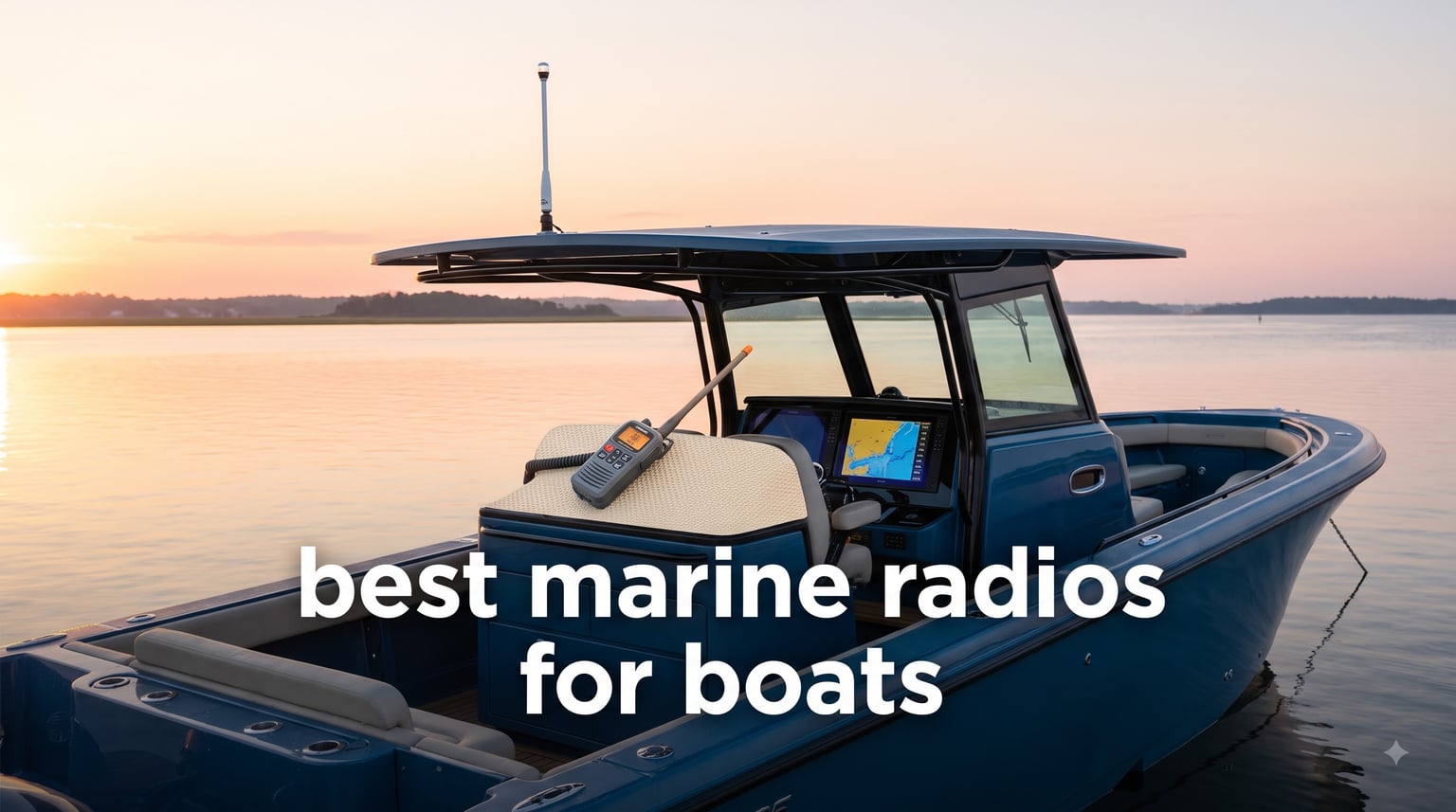 best marine radios for boats