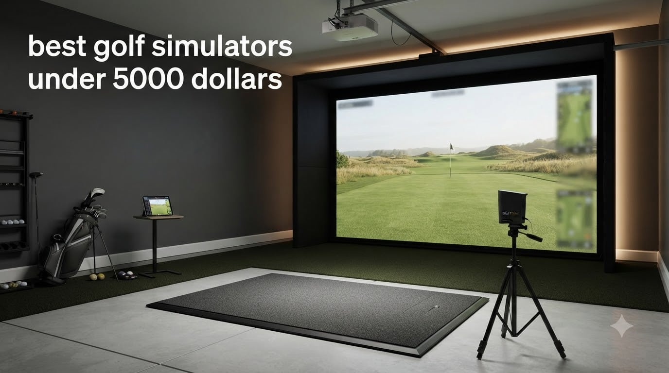 best golf simulators under 5000 dollars