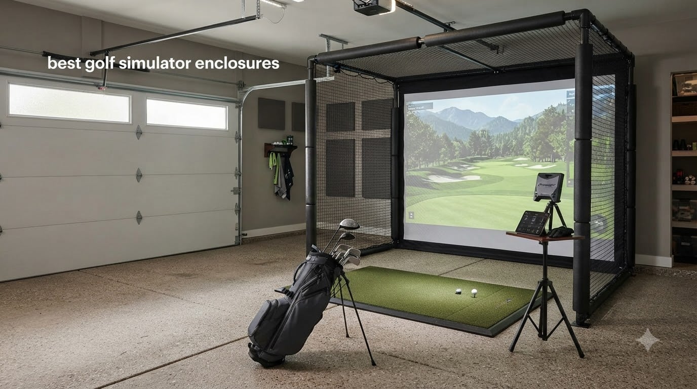 best golf simulator enclosures