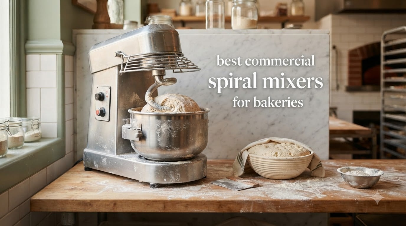 best commercial spiral mixers for bakeries