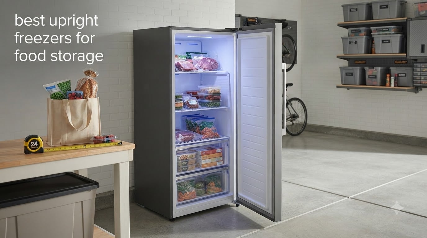 best upright freezers for food storage
