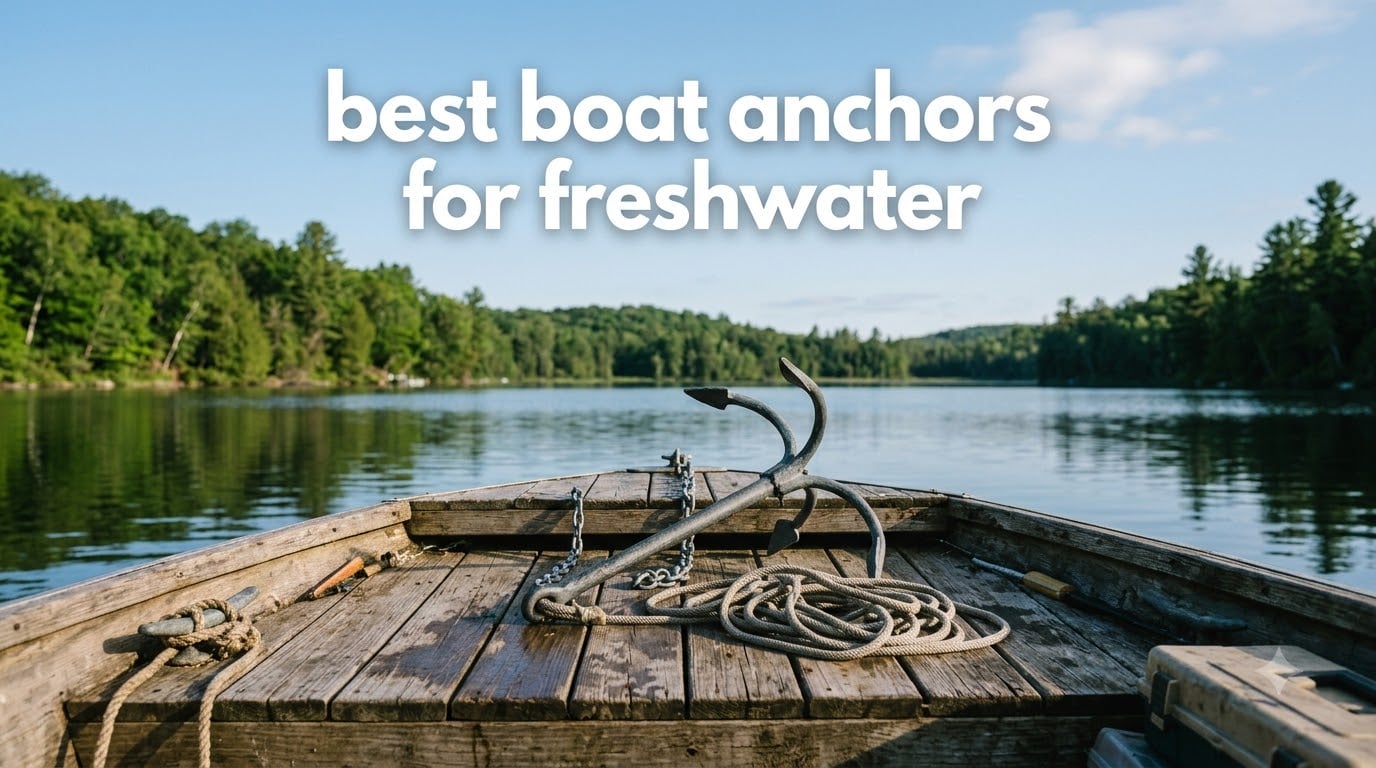 best boat anchors for freshwater