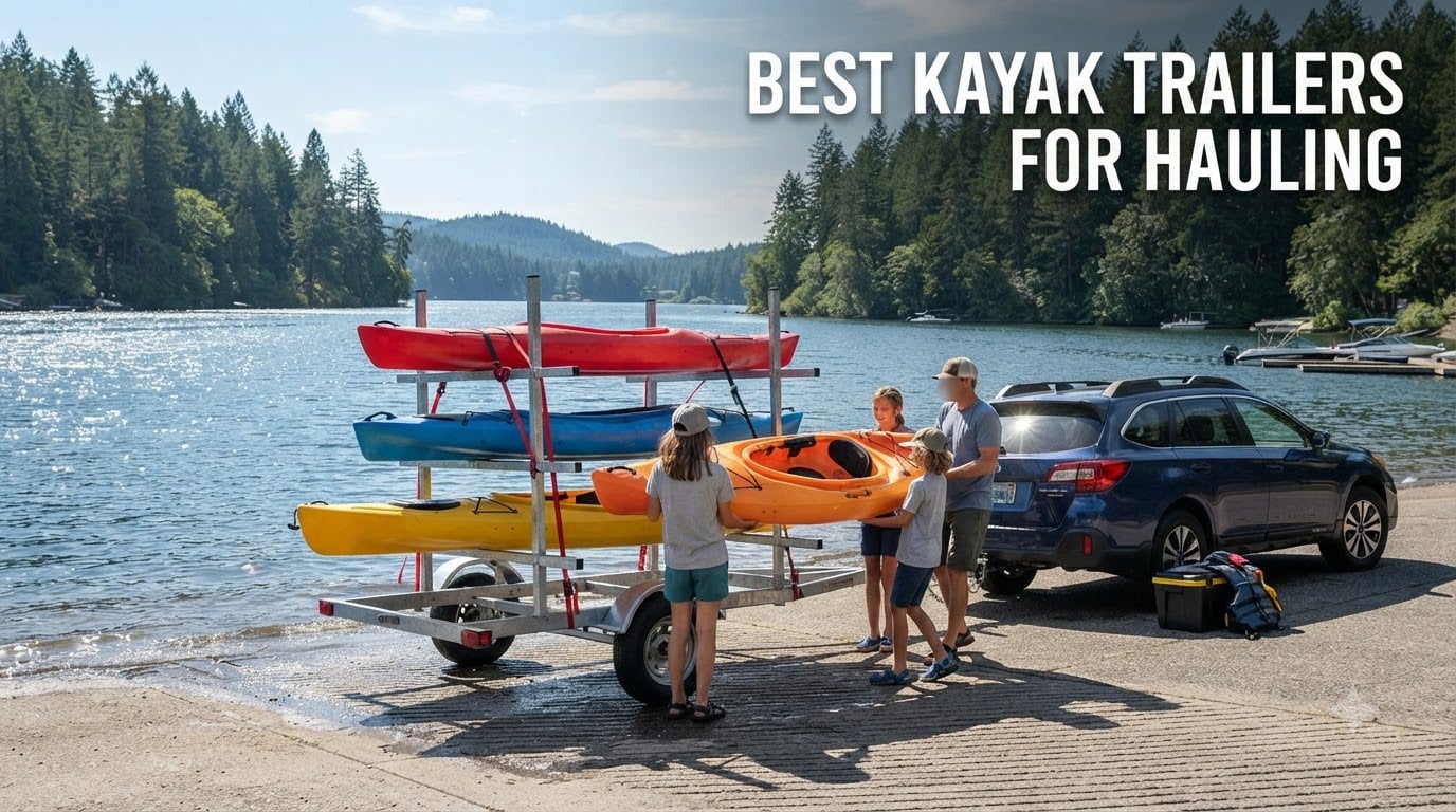 best kayak trailers for hauling