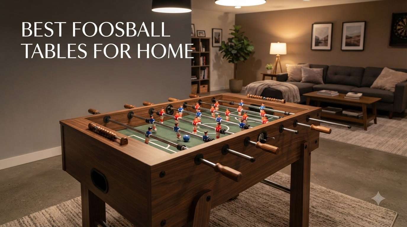 best foosball tables for home