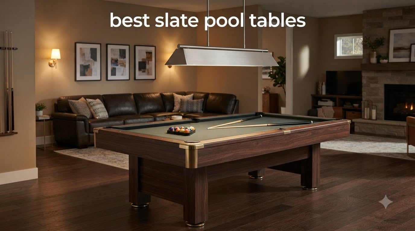 best slate pool tables