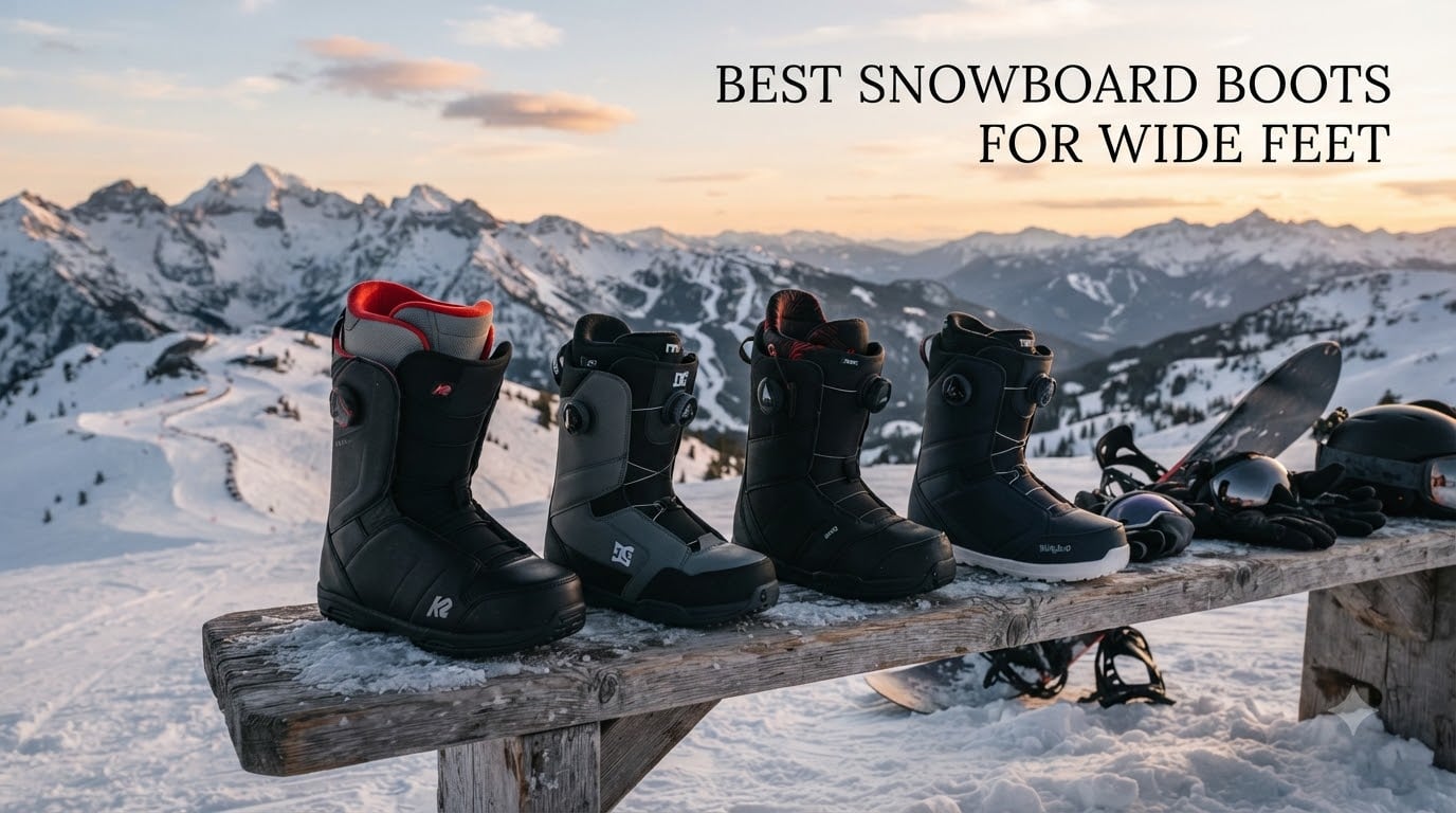best snowboard boots for wide feet
