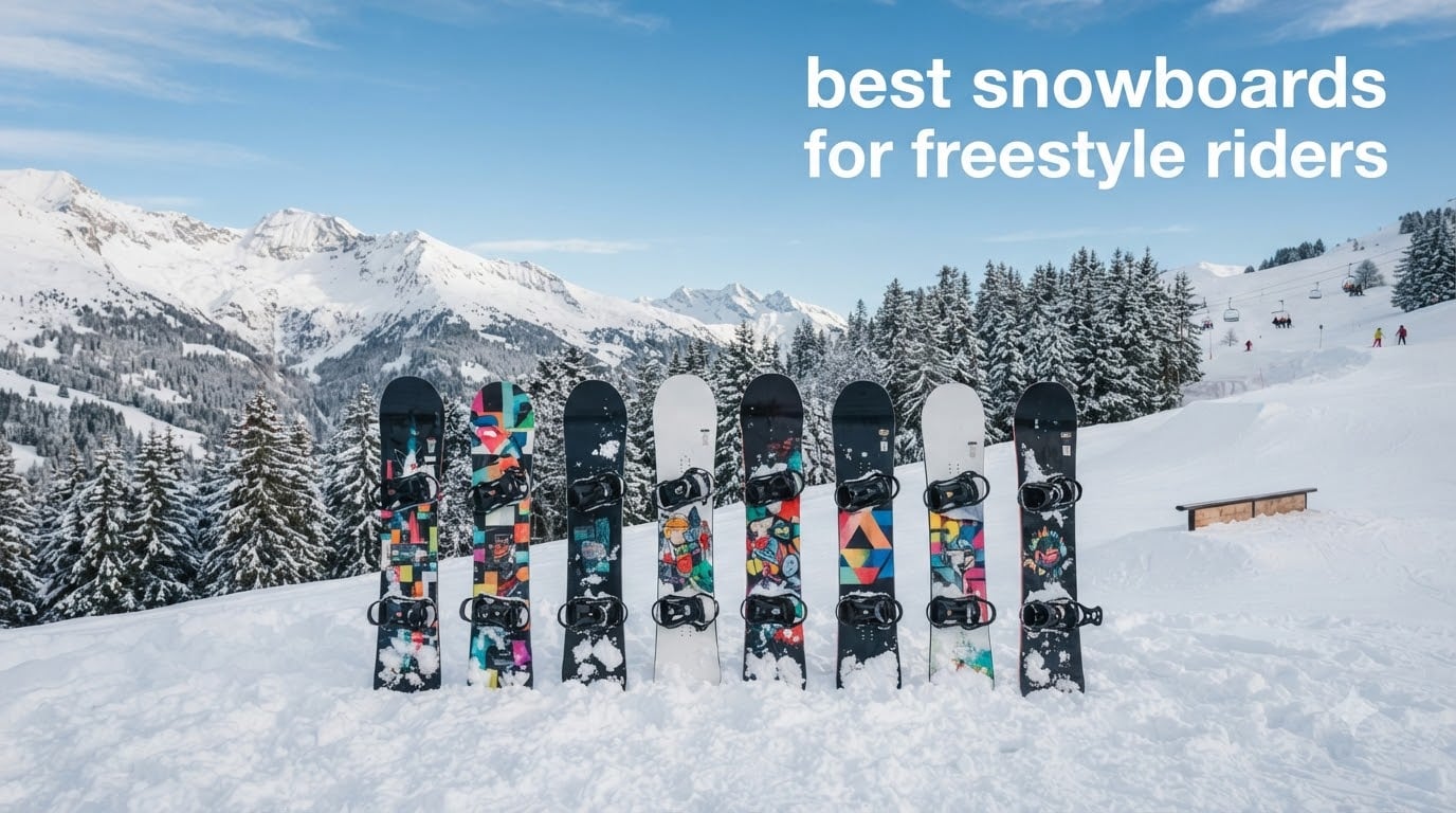 best snowboards for freestyle riders