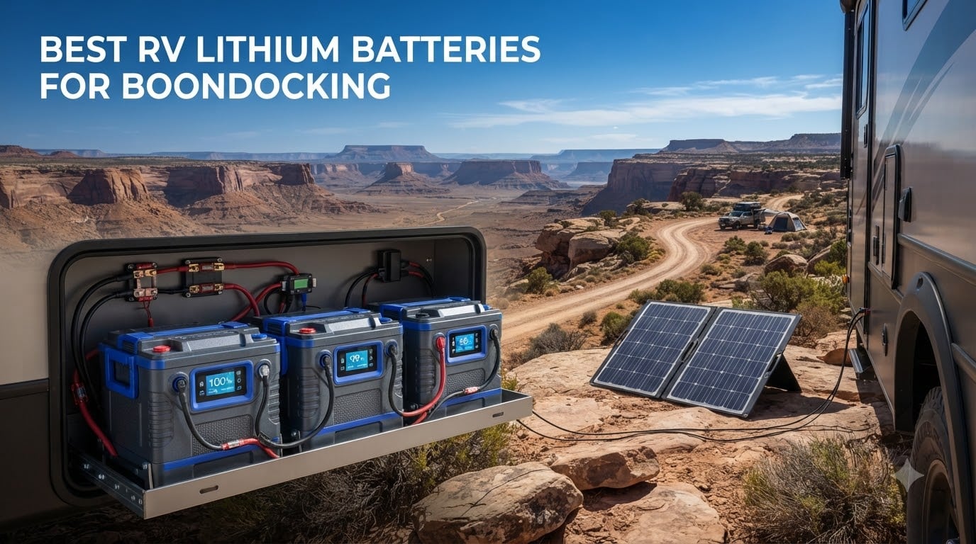 best RV lithium batteries for boondocking