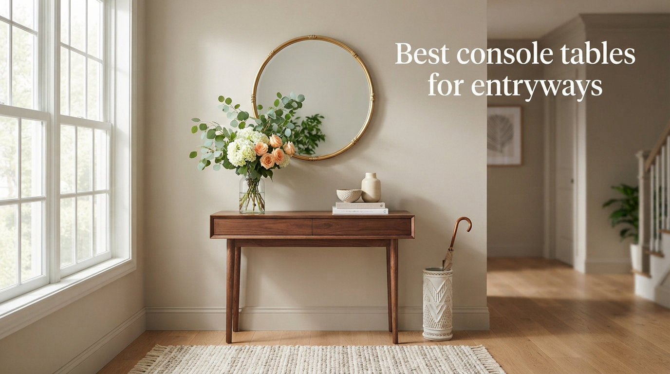Best console tables for entryways