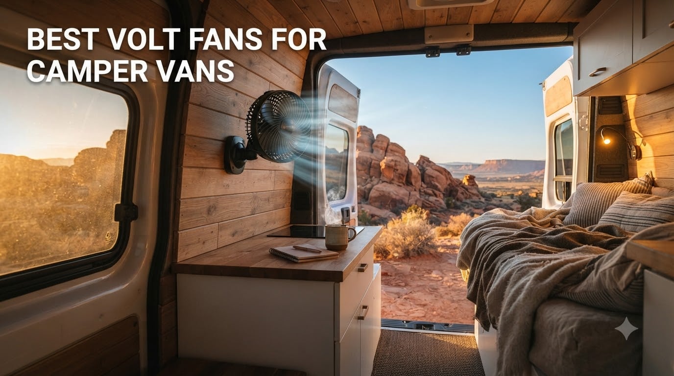 best 12 volt fans for camper vans