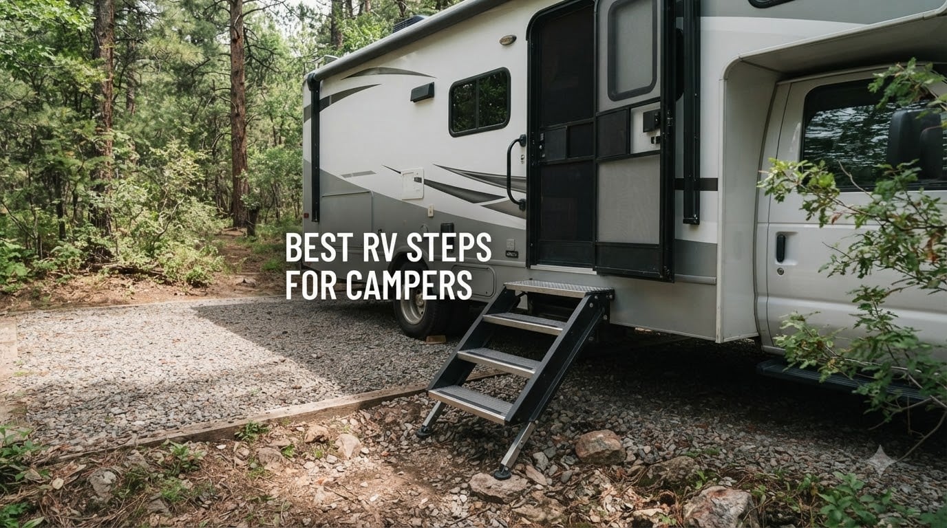 best RV steps for campers