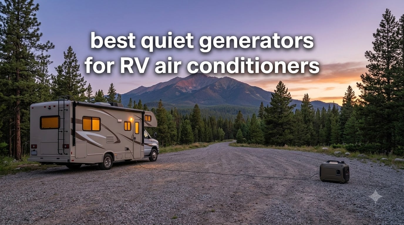 best quiet generators for RV air conditioners