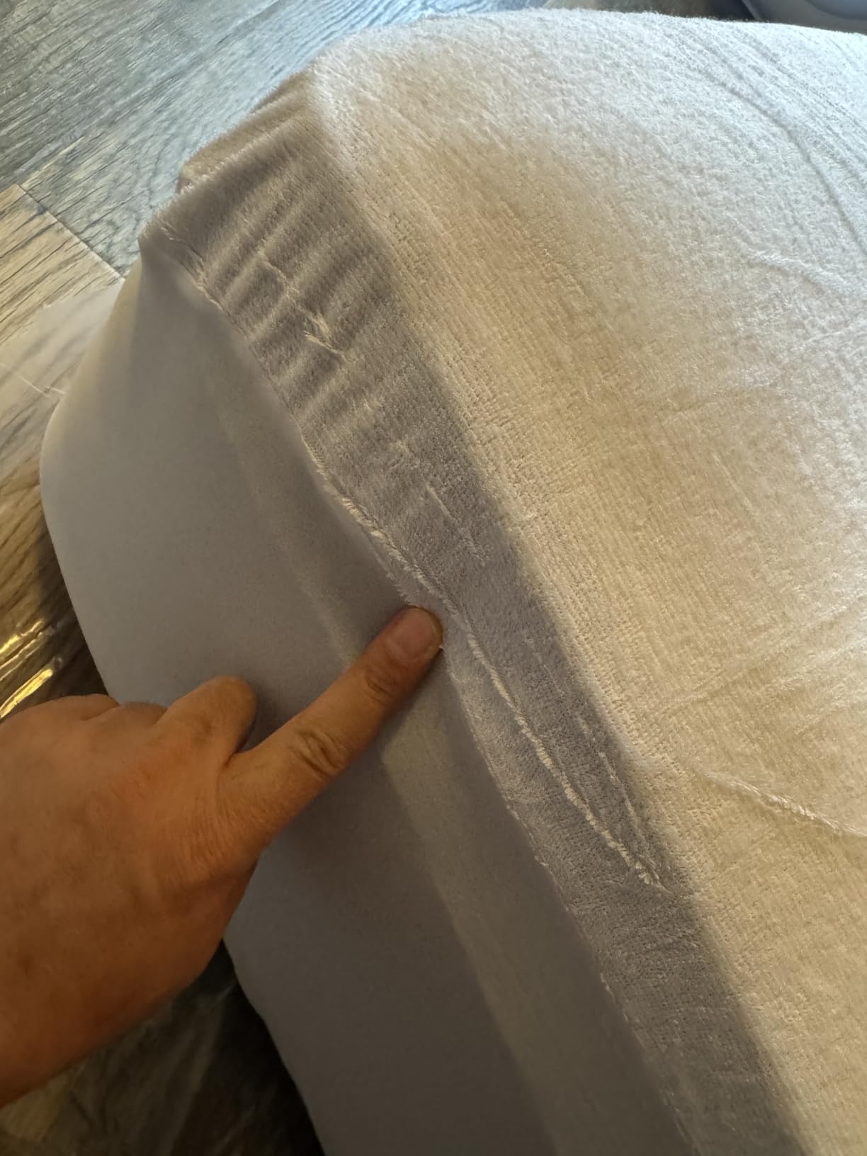 SafeRest Waterproof Full Size Mattress Protector customer photo 1