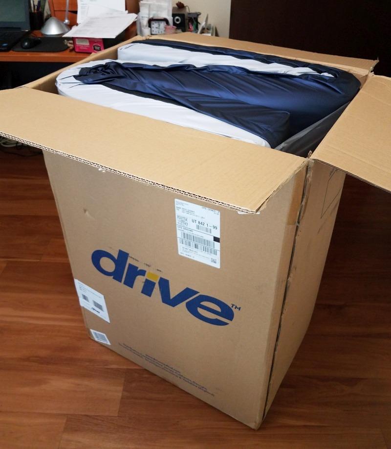Drive Medical 15770 Gravity 7 Pressure Redistribution Mattress, Blue, 6.6 Foot (Pack of 1) customer photo 1