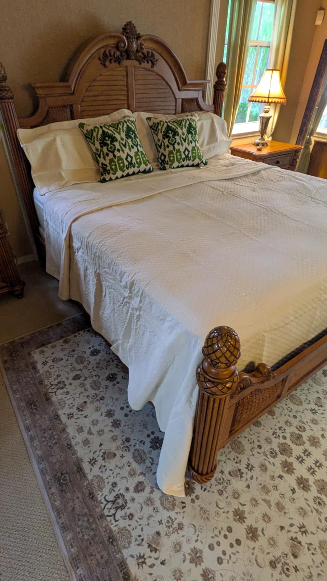 HISTORIC CHARLESTON Bedspreads Coverlet - King Charles Collection 120