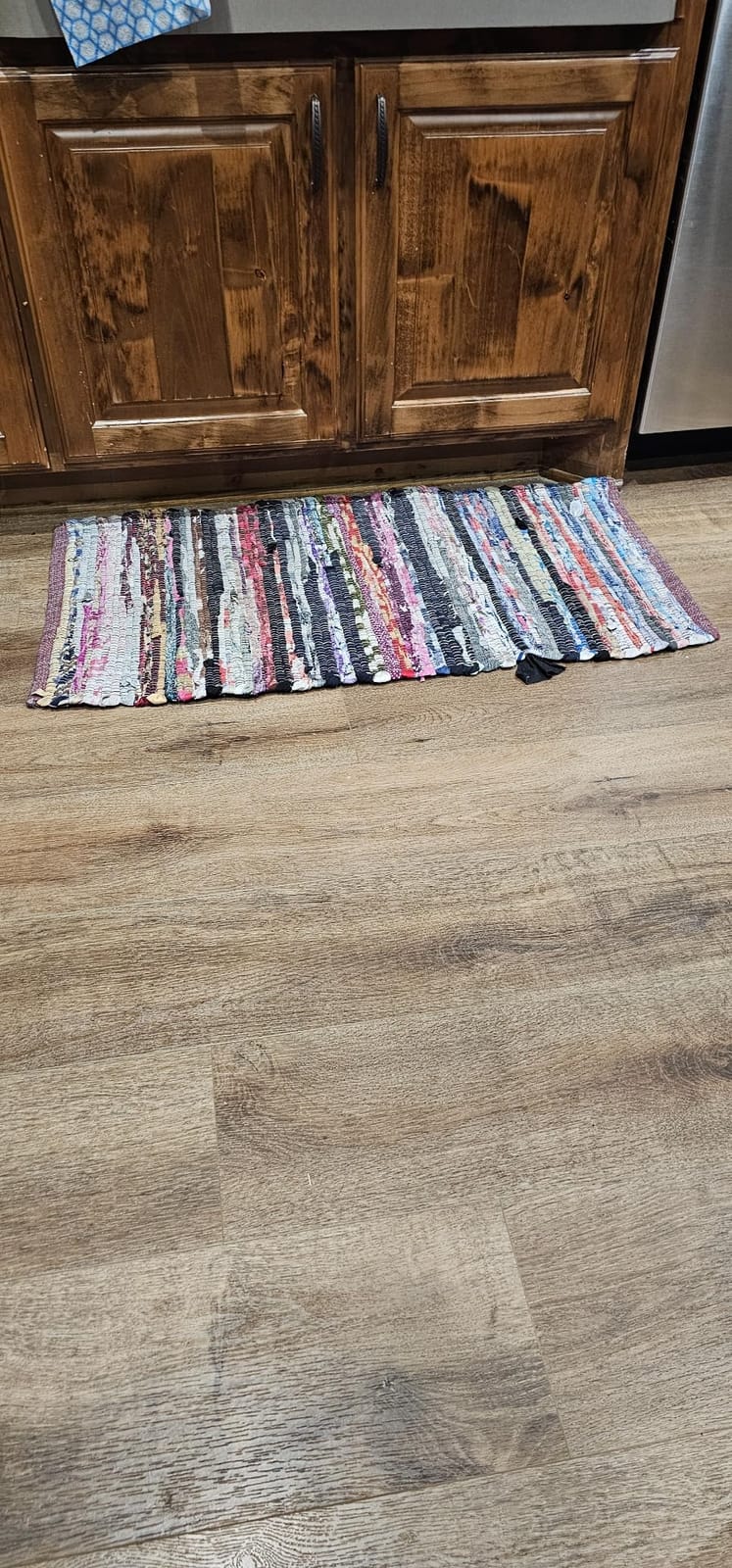 GORILLA GRIP® Slip Resistant Rug Pads for Hardwood Floor, 3x5 Cream customer photo 2