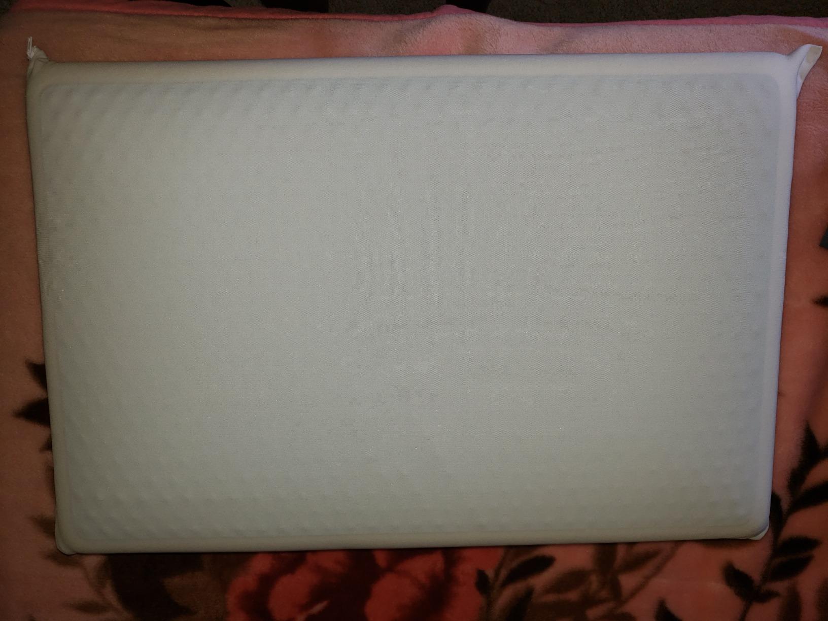 Cool Gel Cooling Pillow for Sleeping, Standard Size Cooling Memory Foam Pillow for Hot Sleepers, Reversible Ergonomic Design, Pressure Relief, Spine Alignment, Side, Back Contouring Support customer photo 1