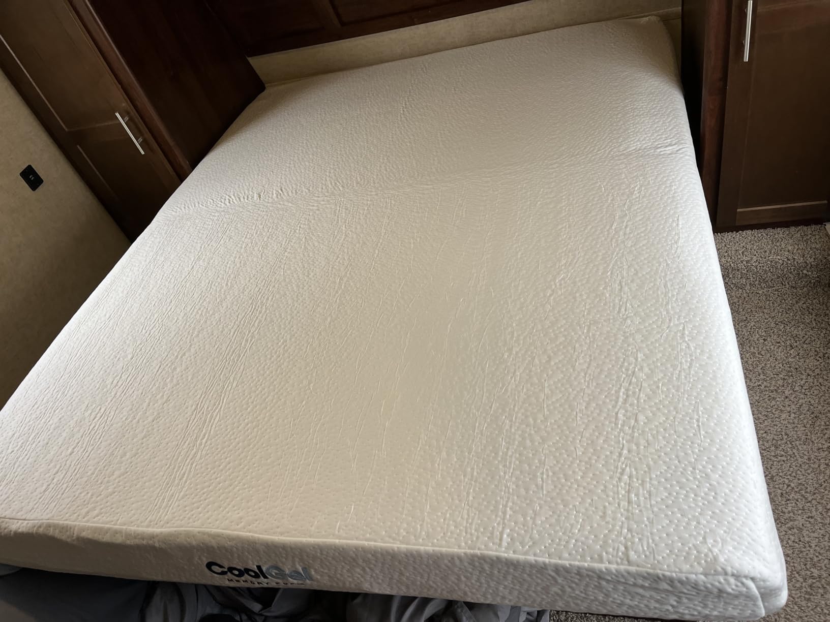 COOL GEL 8 Inch Twin XL Mattress, Cooling Gel Memory Foam Mattress in a Box, Medium Firm Support & Pressure Relief, Fiberglass Free, CertiPUR-US Certified customer photo 2