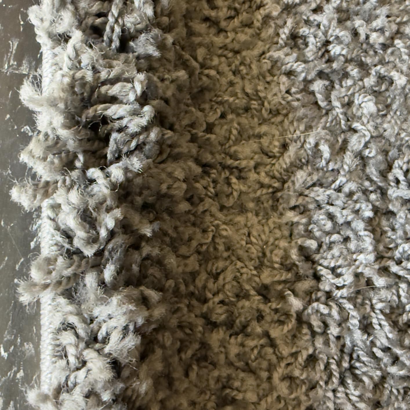 Unique Loom Solid Shag Collection Area Rug (5' 1