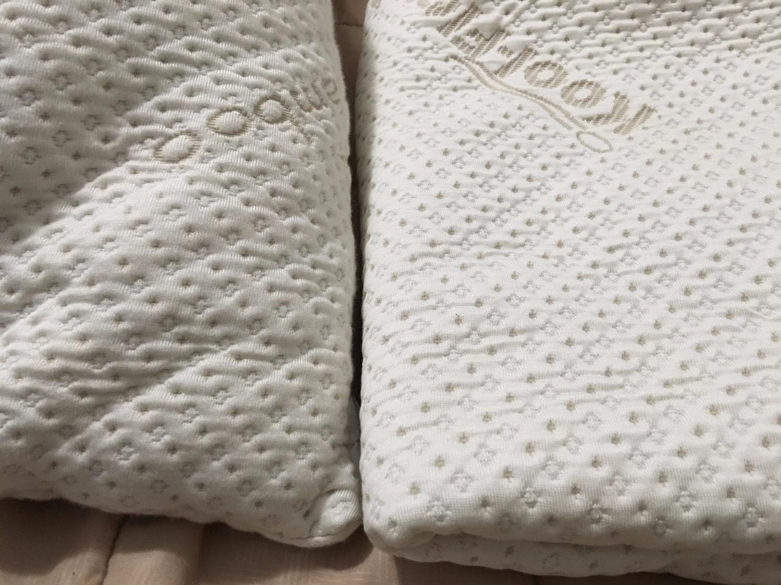 Snuggle-Pedic Pillow Covers - Zippered Queen Pillow Protector w/Kool Flow Technology, 20x30 Inches - Made in The USA customer photo 1