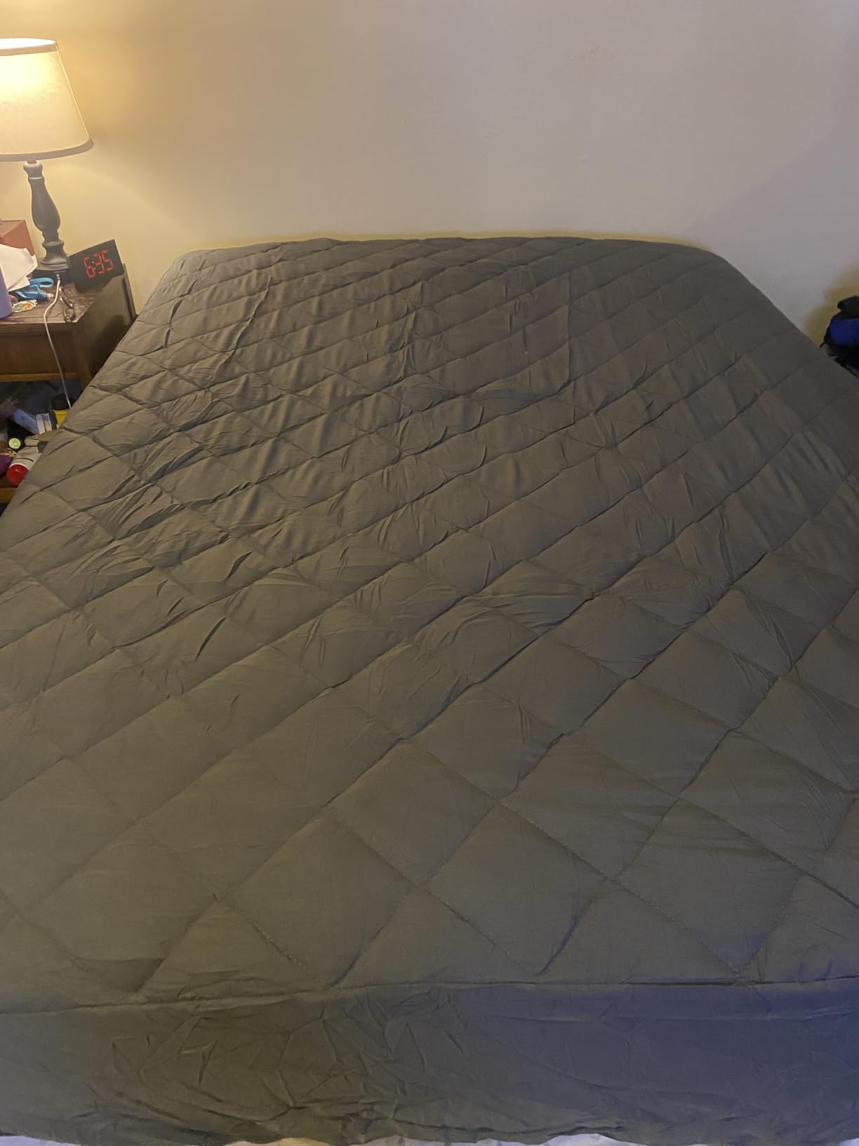 Twin XL Mattress Pad Quilted Mattress Protector Topper fits 16