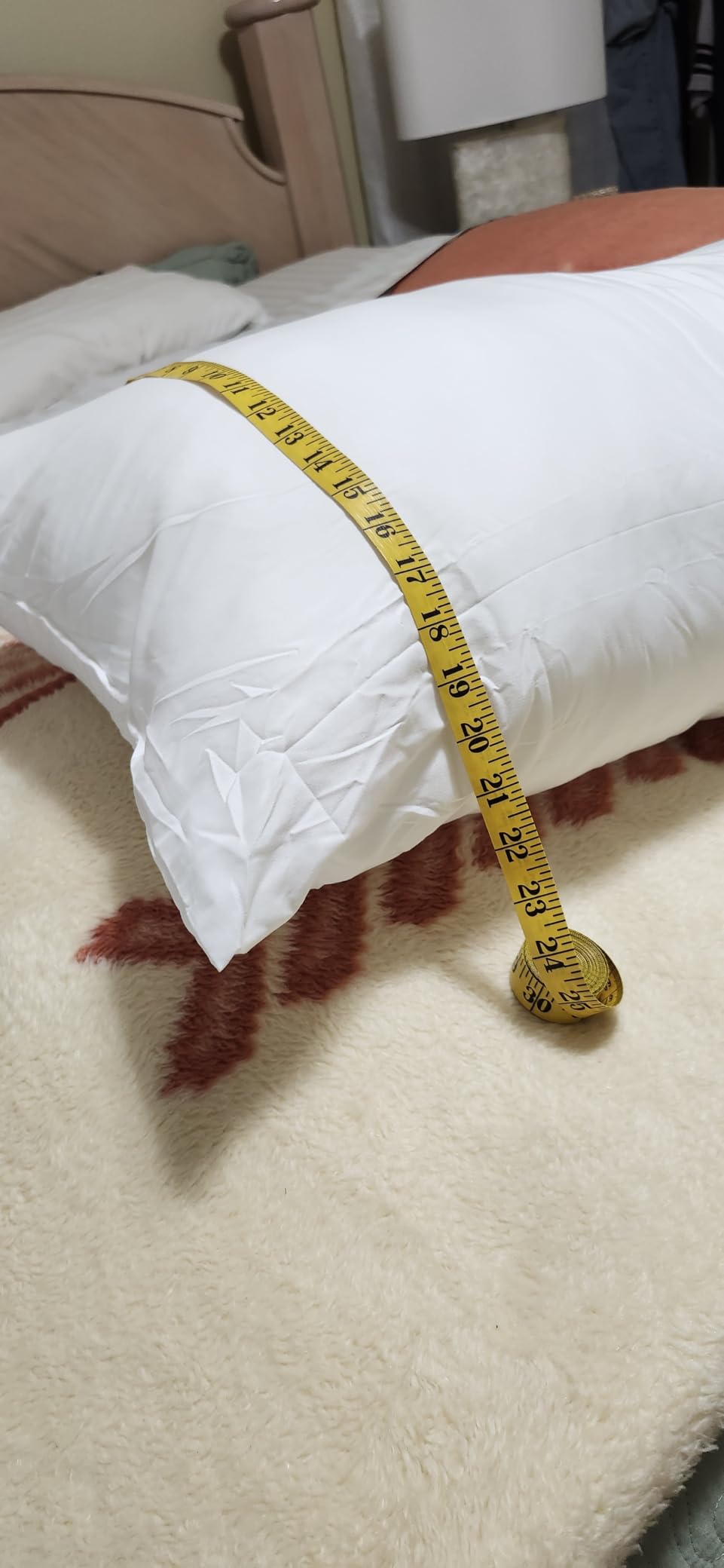 Utopia Bedding Full Body Pillow for Side Sleeper, White Long Pillow for Bed customer photo 1