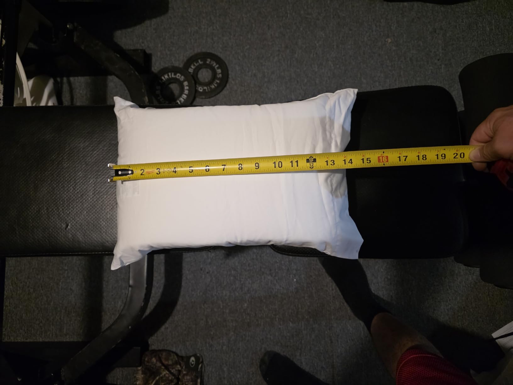 OrganicTextiles Natural Latex Pillow with Organic Cotton Cover, Standard Size, Soft, Pressure Relief, Neck Pain Relief, Bed Pillow for Side, Back and Stomach Sleeper customer photo 2
