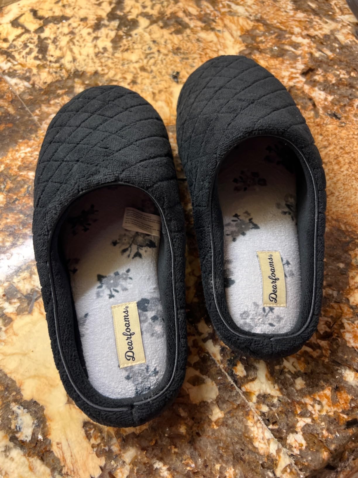 Leslie Terry Clog House Shoes with Memory Foam, Indoor Slippers with Wide Widths customer photo 2