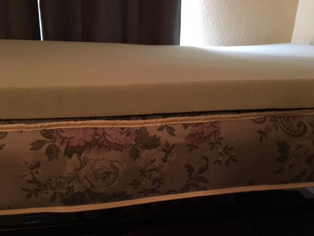 Linenspa Memory Foam Mattress Topper, Twin XL Size - 2 Inch Gel Infused Memory Foam - Plush Feel - Cooling and Pressure Relieving - CertiPUR Certified - Dorm Room Essentials customer photo 1