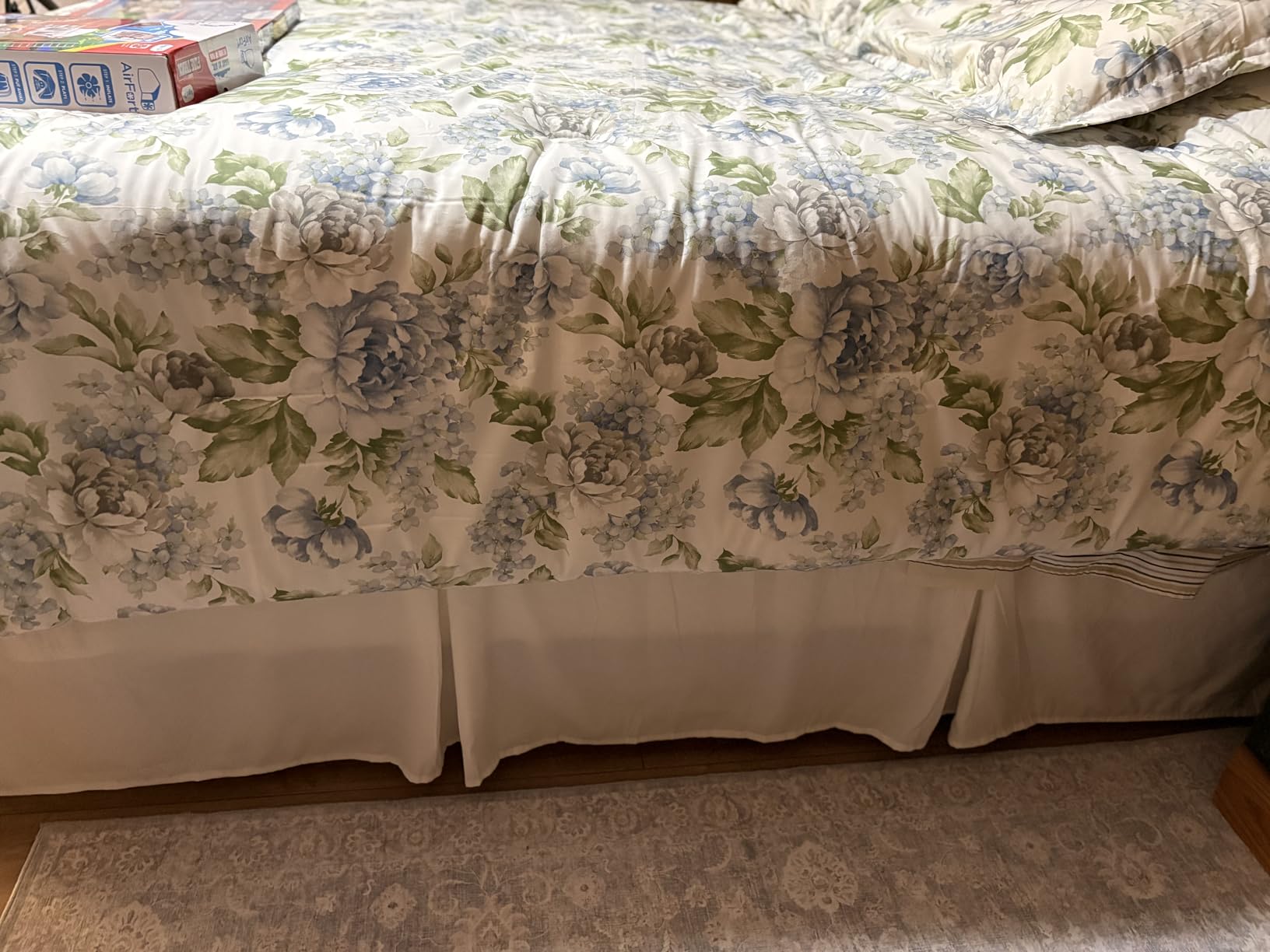 Bare Home Bed Skirt 15-Inch Drop 1800 Ultra-Soft (Queen, Grey) customer photo 1