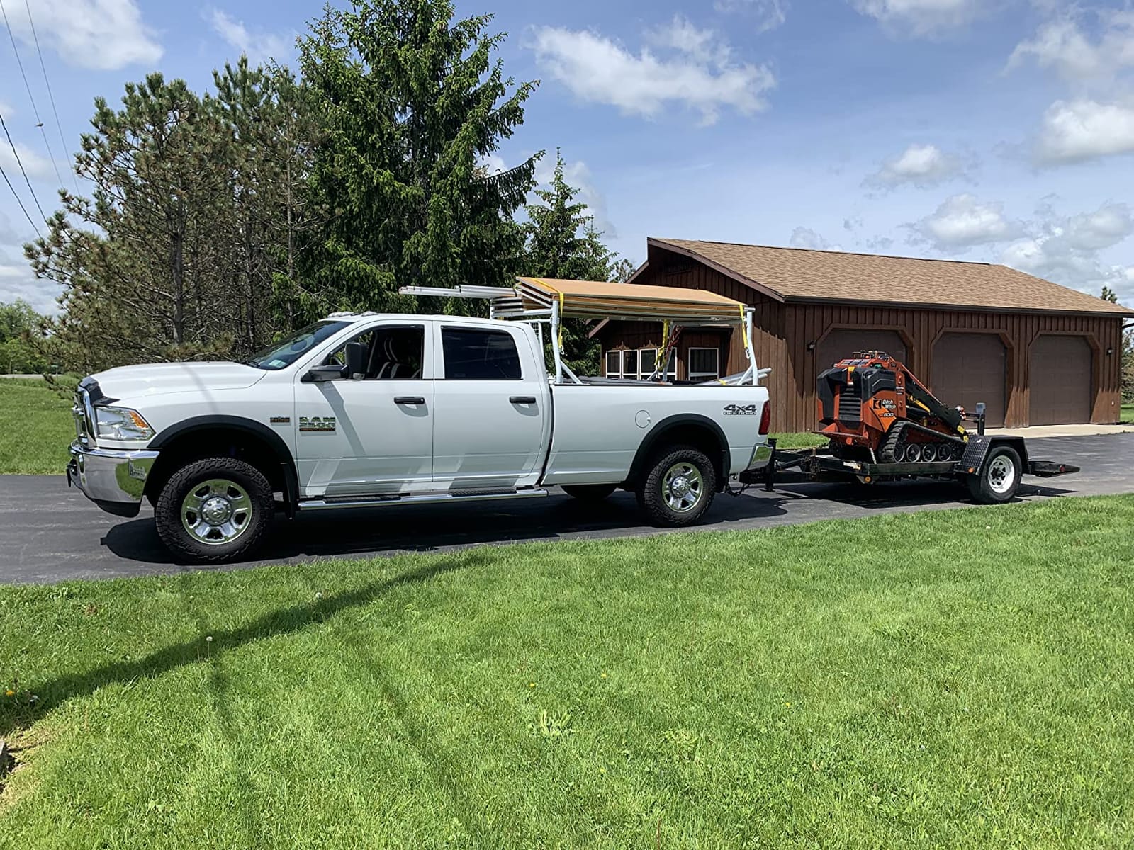 Model X35-W 800 LB Capacity Extendable Pick-up Truck Rack with Protective Screen Set (Black) customer photo 1