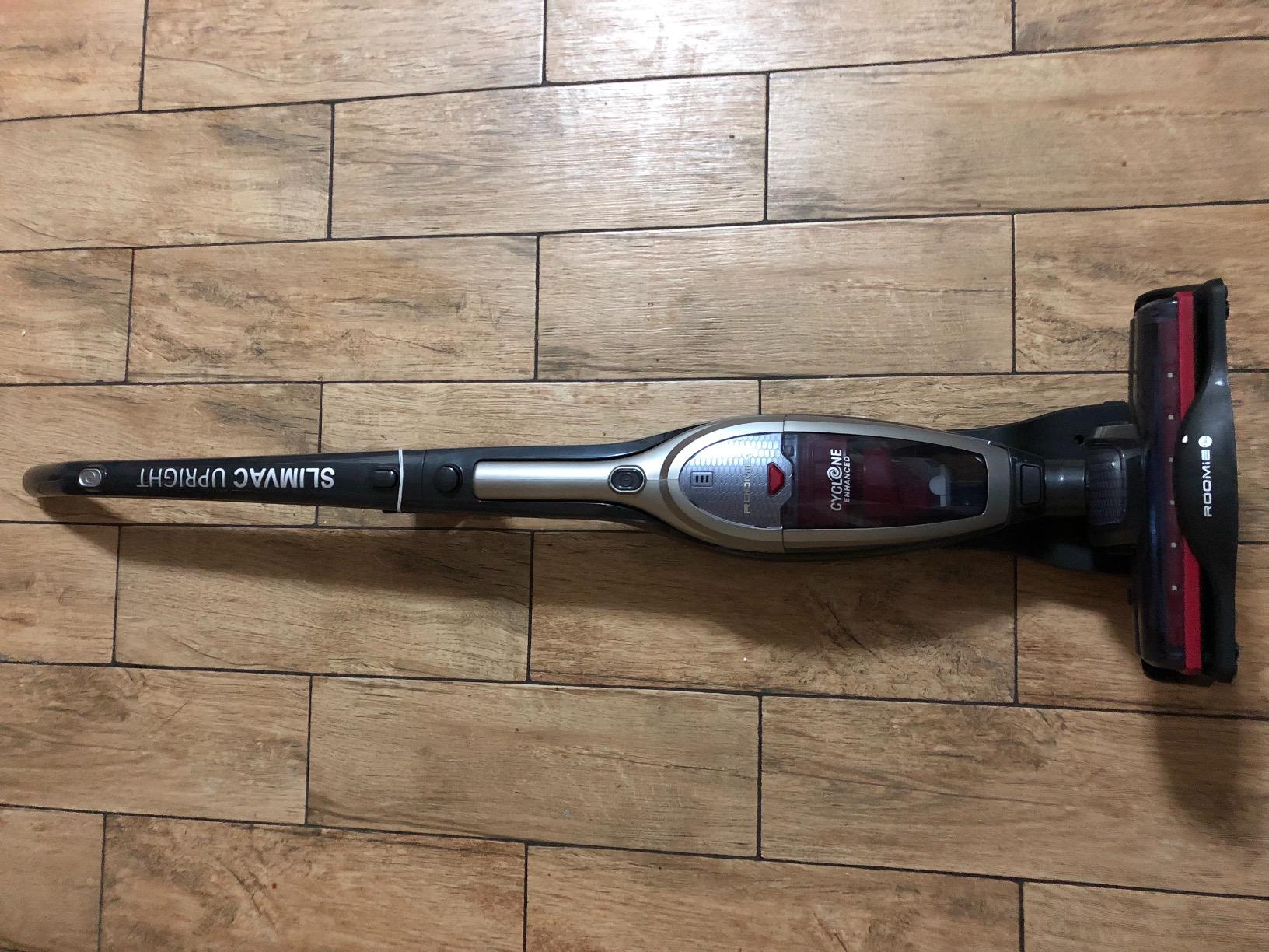Roomie Tec SlimVac Upright Cordless Vacuum Cleaner, Stick Vac, 2200mAh Batt customer photo 1