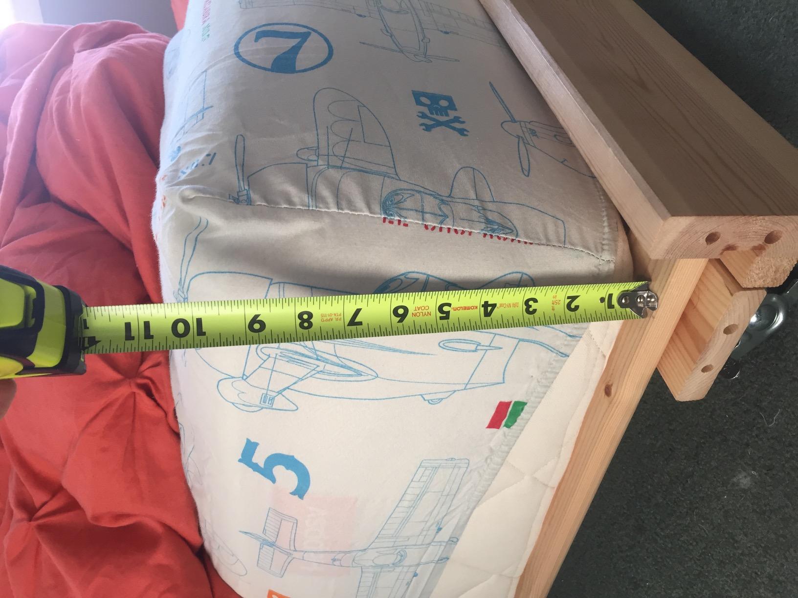 Happsy Organic Hybrid Mattress - Natural Latex - Medium Firm Mattress with Encased Coil Layers for Universal Comfort - Bed-in-a-Box - Queen customer photo 2
