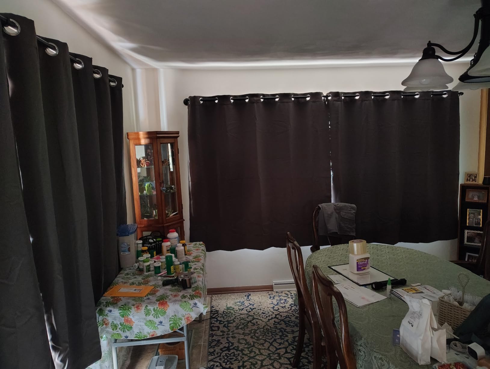 NICETOWN White 100% Blackout Curtains 84 inch Long for Bedroom 2 Pieces customer photo 1