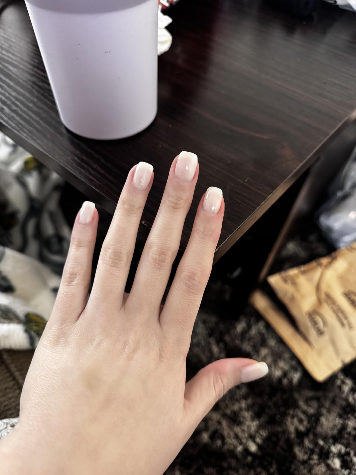 SUNUV UV LED Nail Lamp, Gel Light for Nail Polish UV Dryer SUNONE White customer photo 2