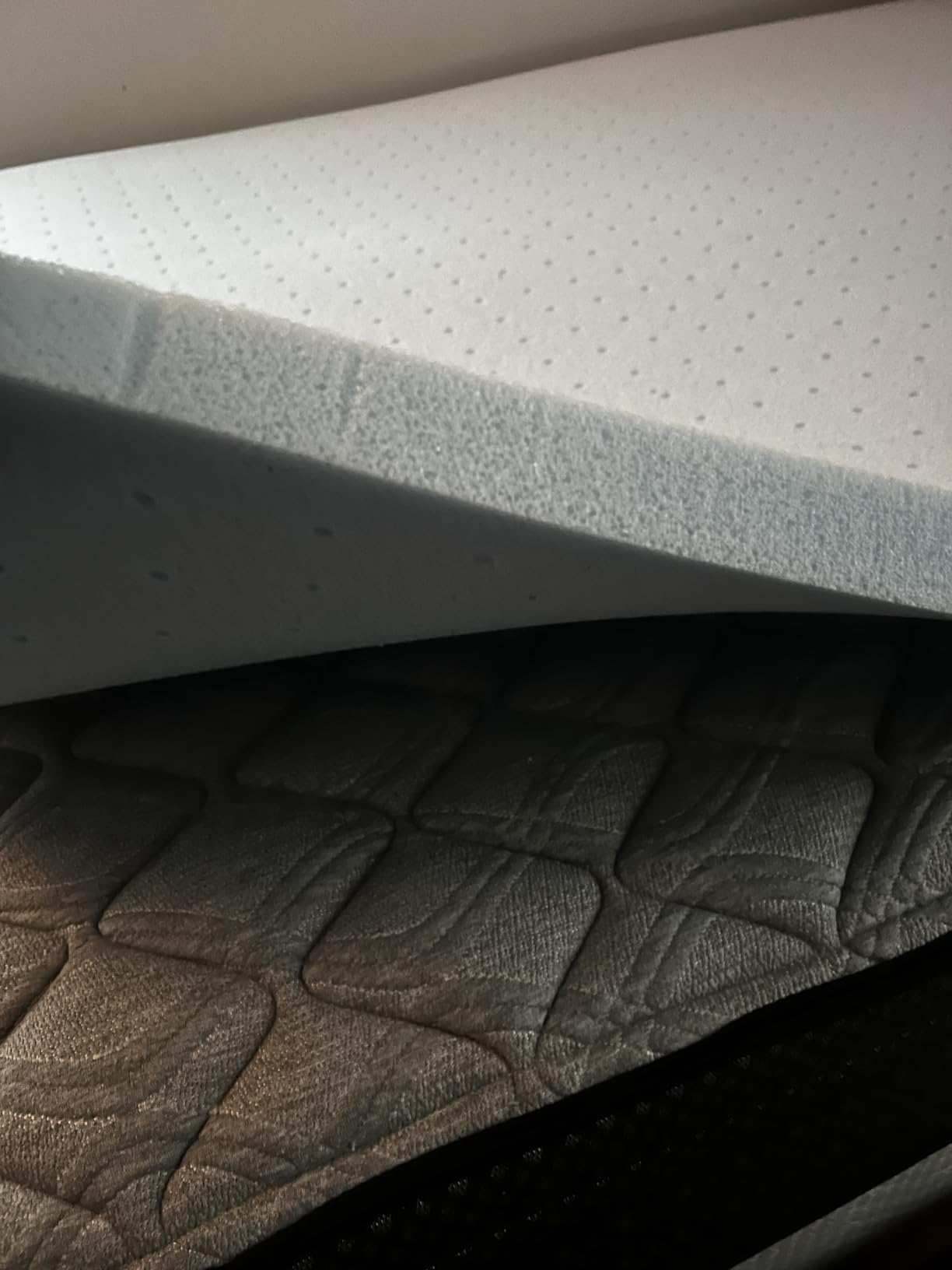 Best Price Mattress 3 Inch Ventilated Memory Foam Mattress Topper, Cooling Gel Infusion, CertiPUR-US Certified, Dorm Essentials, Twin XL customer photo 2