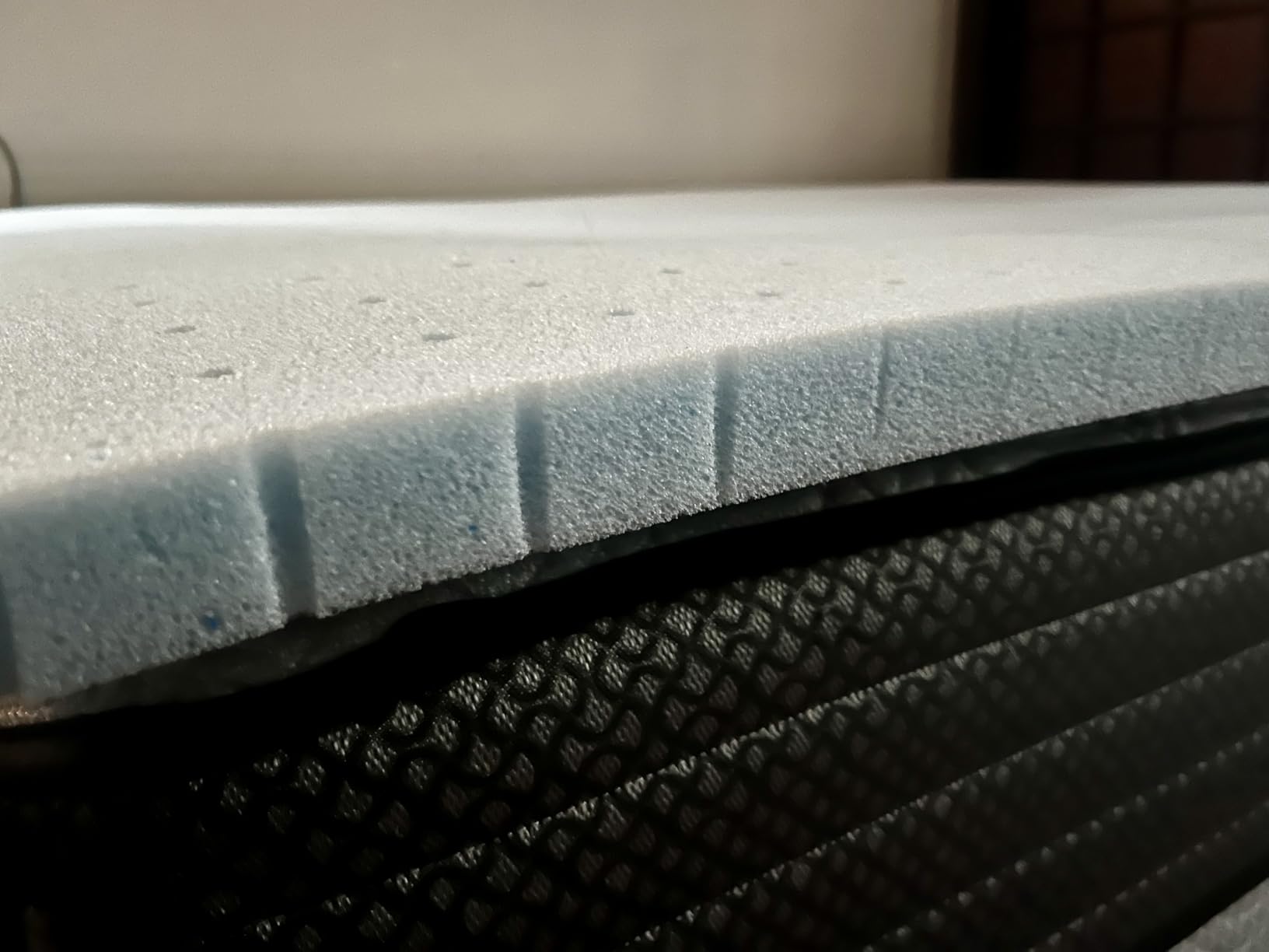 Best Price Mattress 1.5 Inch Ventilated Memory Foam Mattress Topper, Cooling Gel Infusion, CertiPUR-US Certified, Dorm Essentials, Queen customer photo 1